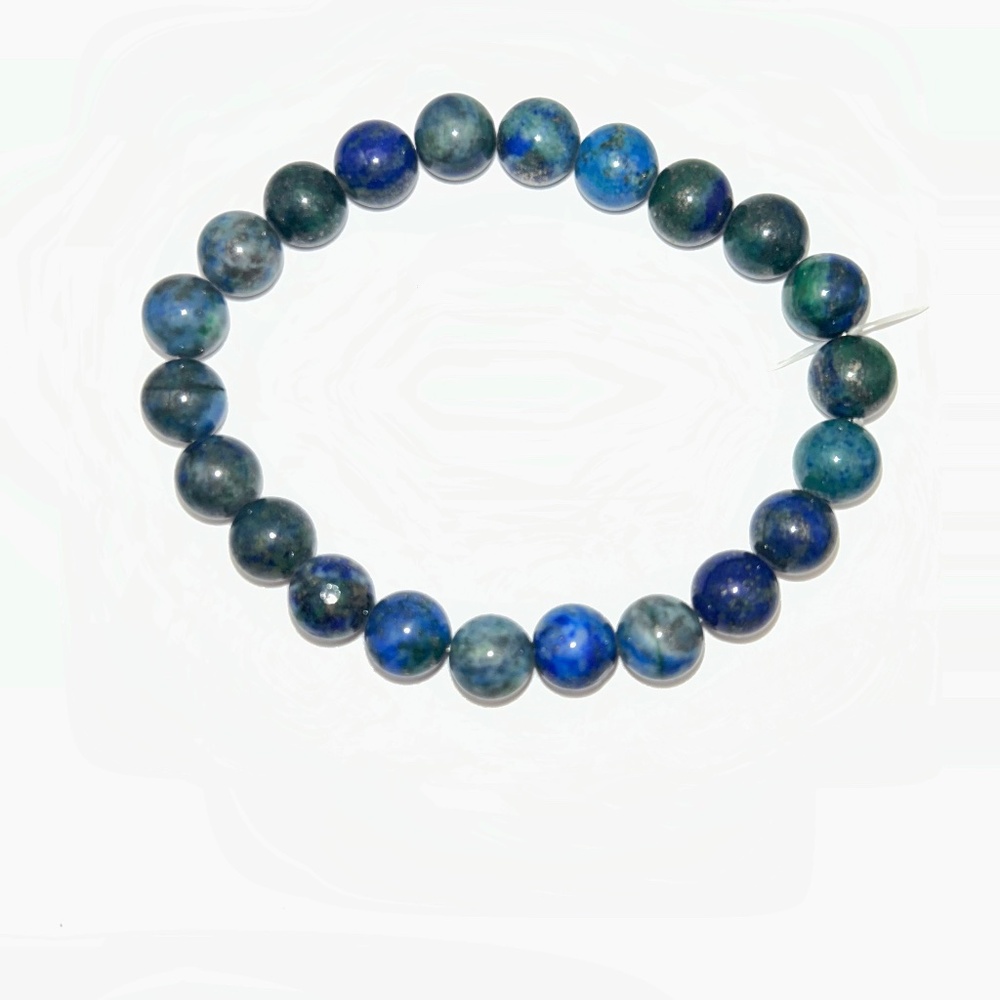 Azurite Malachite crystal bracelet